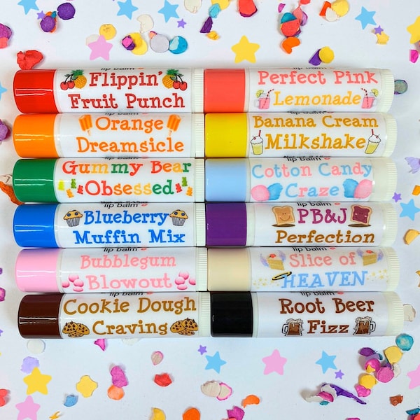 NEW Savor the Flavor Collector Must-Haves Lipsessed Lip Balm Set (12 Included)