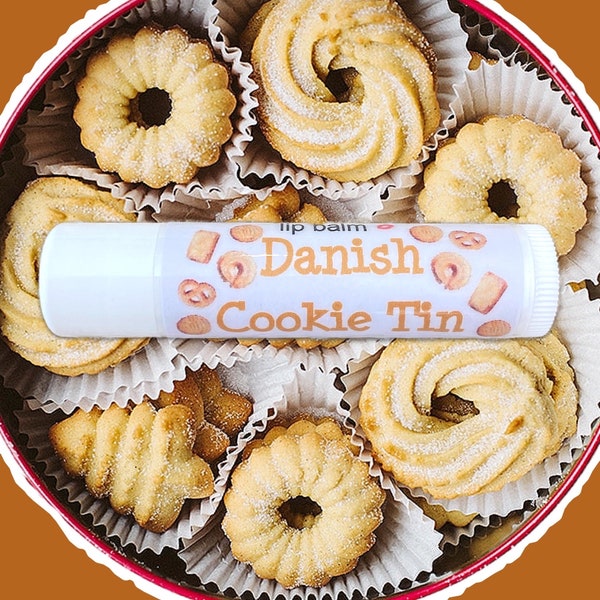 Danish Cookie Tin Lipsessed Lip Balm (1)