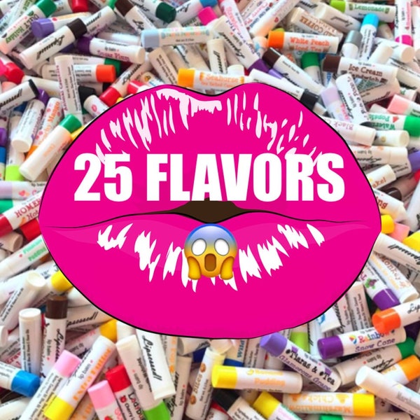 25 MYSTERY Lipsessed LIP BALM Grab Bag!