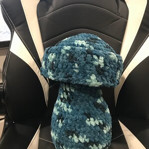 Blue Calico Giant Mushroom