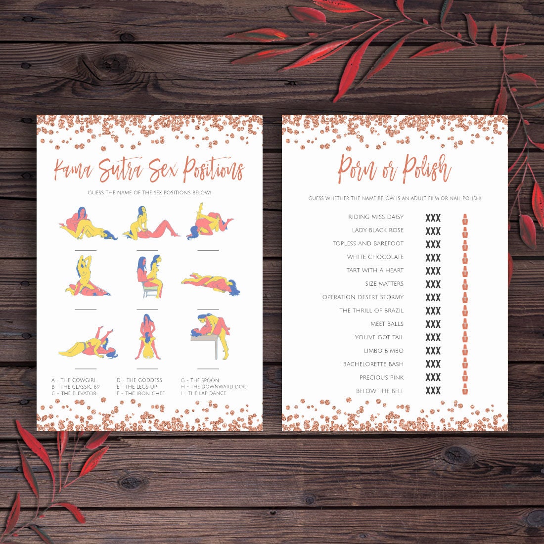 Lesbian Bachelorette Party Games Same Sex Dirty Bachelorette Etsy 日本