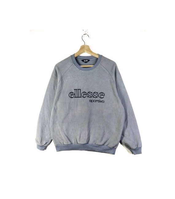 Vintage 90's Ellesse Big Logo Embroidery Sweatshir