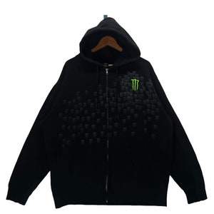 Stunning Monster Energy Embroided Logo With Over Print - Etsy