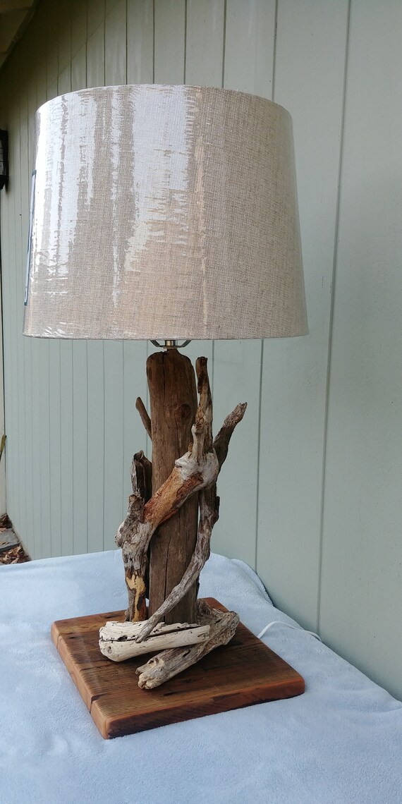 driftwood table lamp