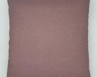 Pink mottled decorative cushion 40 x 40 cm, optionally with or without feather cushion