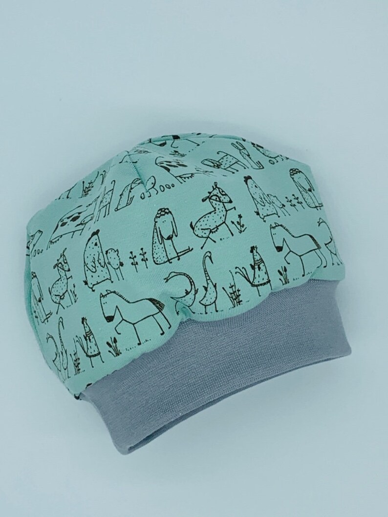 beanie with cuffs BAUERNHOF Baby Set first set 3-piece Pumphose neckerchief