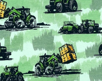 TREKKER jersey, green-yellow, tractor, agricultural machinery