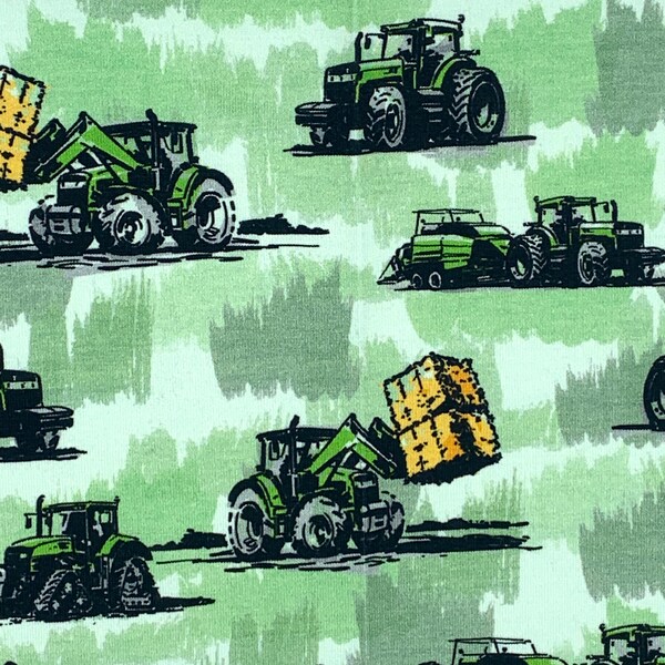 TREKKER Jersey, grün-gelb, Traktor, Landmaschinen
