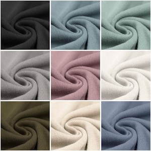 BABY KNIT FABRIC Cotton, various colors