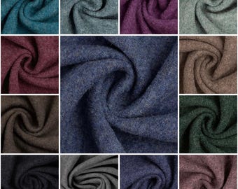 Wool felt, boiled wool, boiled wool, virgin wool, Naomi melange, SWAFING, boiled wool, various colors