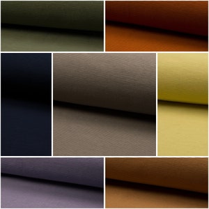 RIB JERSEY, ribbed jersey, sold by the meter, new & various colors