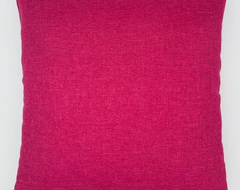 Pink mottled decorative cushion 40 x 40 cm, optionally with or without feather cushion