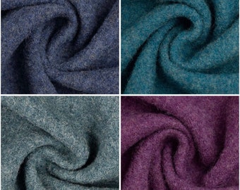 Walk, boiled wool, boiled loden, boiled wool, new wool, Naomi melange, SWAFING, boiled wool, various colors
