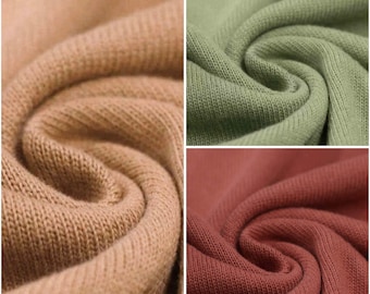 BABY KNIT FABRIC cotton, various colors