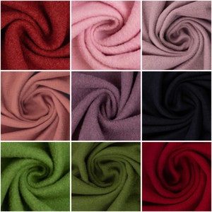 Wollwalk, Walk, Walkloden, boiled wool, virgin wool, Naomi UNI, SWAFING, boiled wool, 50 cm, various colors