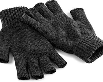 Fingerless gloves / fingerless gloves, 2 different colors, 2 possible sizes