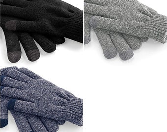 S REEBOK "SE U BADGE GLOV" Herren Damen Unisex Winter Handschuhe gloves grün Gr 