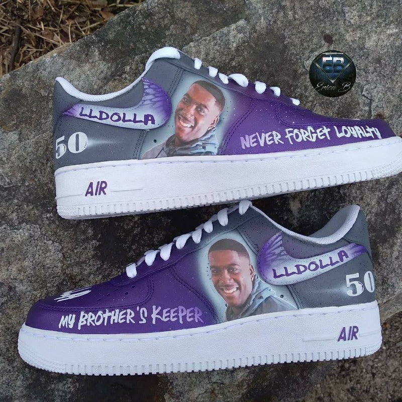 Airbrushed Shoes - Etsy