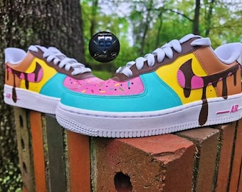 AF1 Ice Cream Sundae Custom Sneakers
