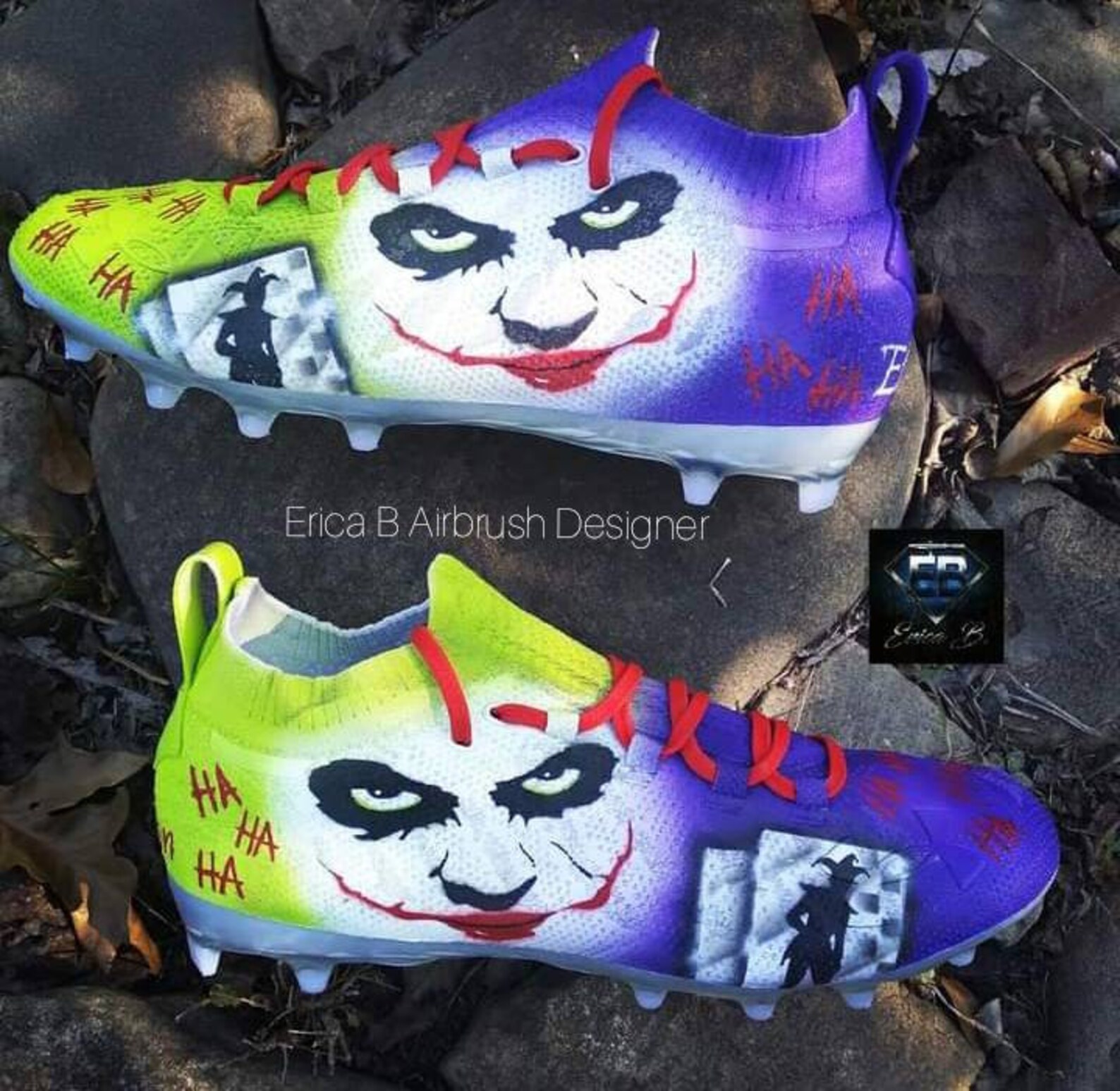 Joker Football Cleats Etsy