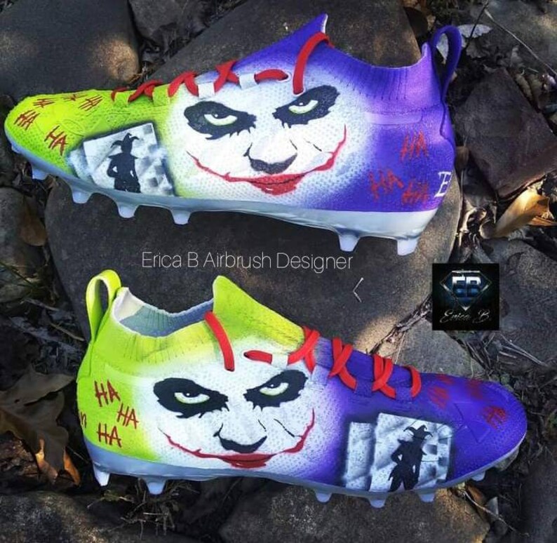 Joker Football Cleats Etsy