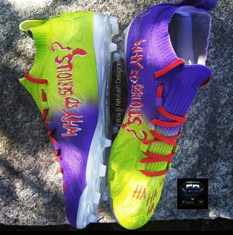 Joker Football Cleats Etsy