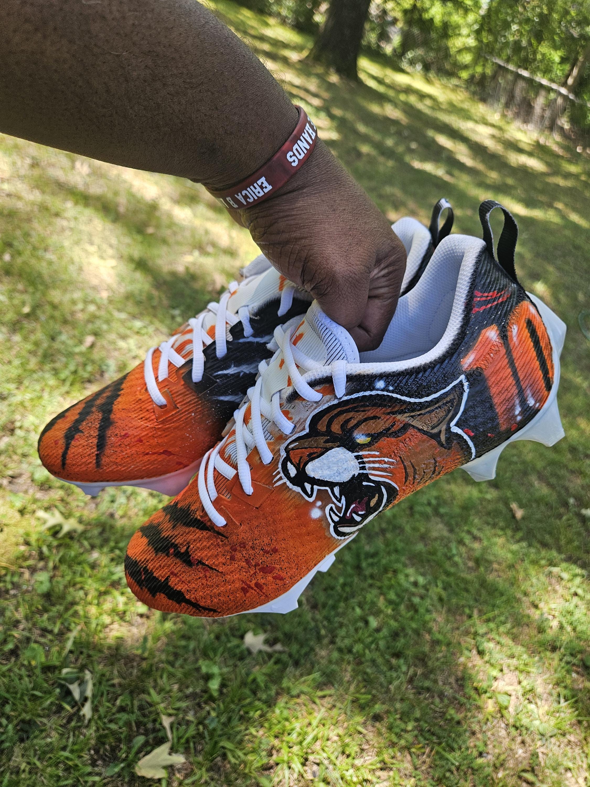 custom football cleats