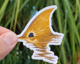 Tailing Redfish Sticker | Redfish Tail | Redfish Decal | Red Drum | Fish Decal | Fishing Sticker | Yeti Decal | Tumbler Decal | Car Decal
