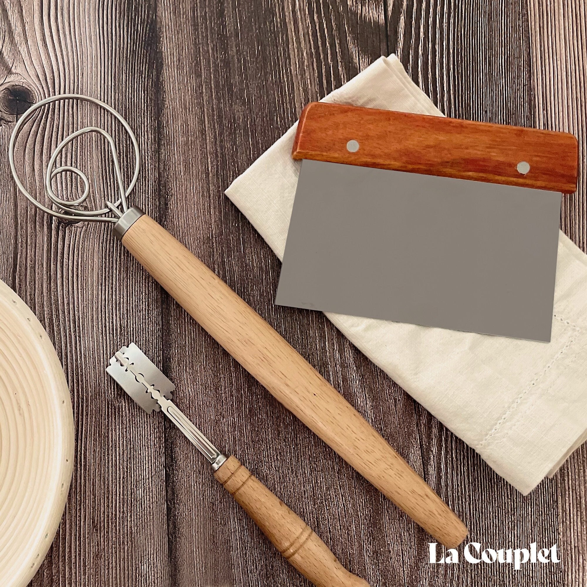 Bread Baking Tool Kit Danish Whisk Bread Lame Dough Etsy