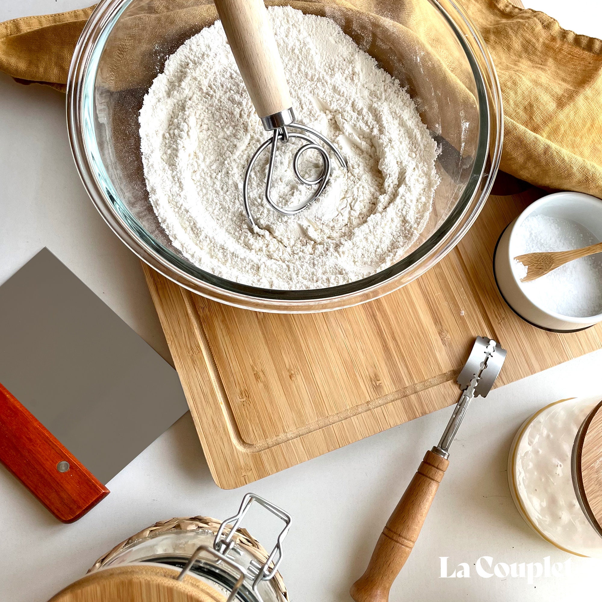 Bread Baking Tool Kit Danish Whisk Bread Lame Dough Etsy