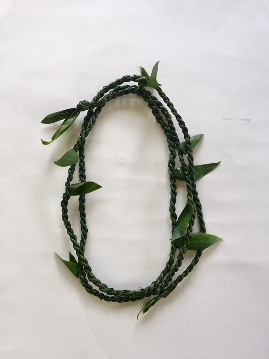 Fresh Green Ti Leaf Lei - Birthday Wedding Graduation Pick up on O’ahu ...