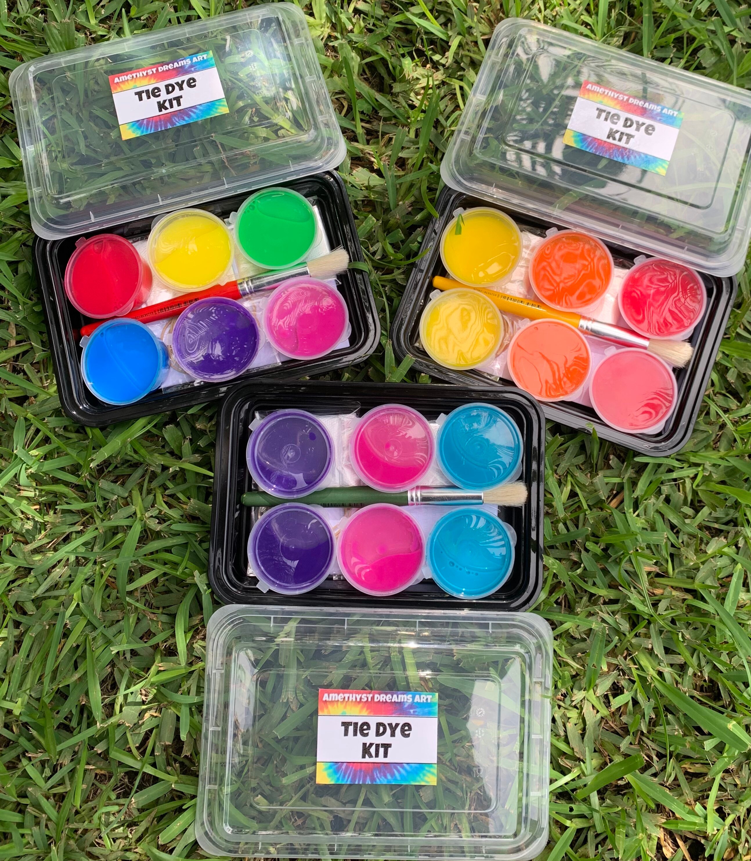 Rainbow Tie Dye Kit Amethyst Dreams Art Etsy