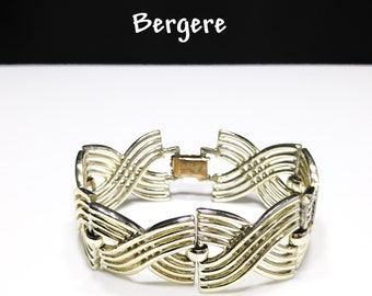 Bergere Bracelet, Mid Century Modern, 1950s Vintage Jewelry Bergere Bracelet, Mid Century Modern, 1950s Vintage Jewelry