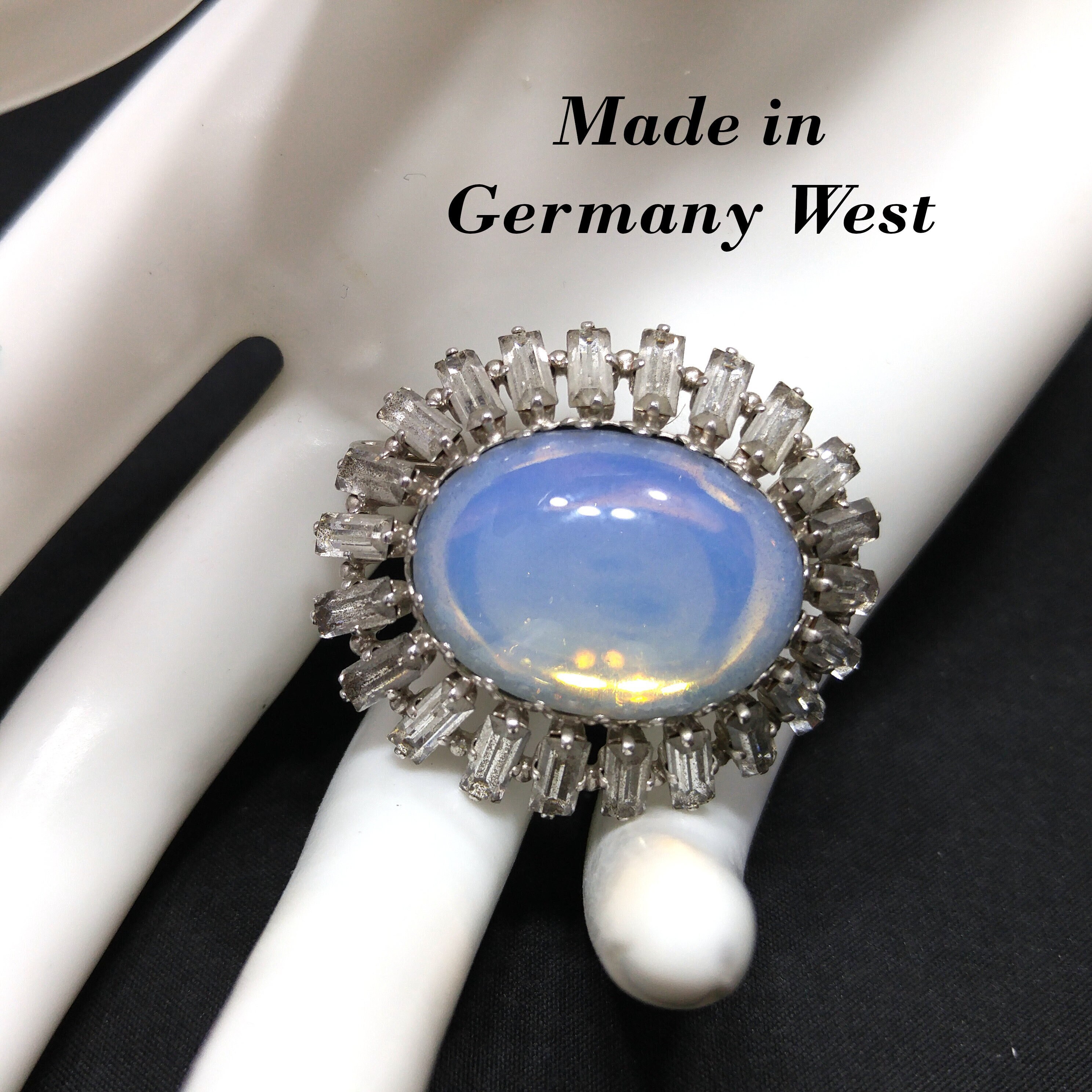 West Germany Brooch - Etsy