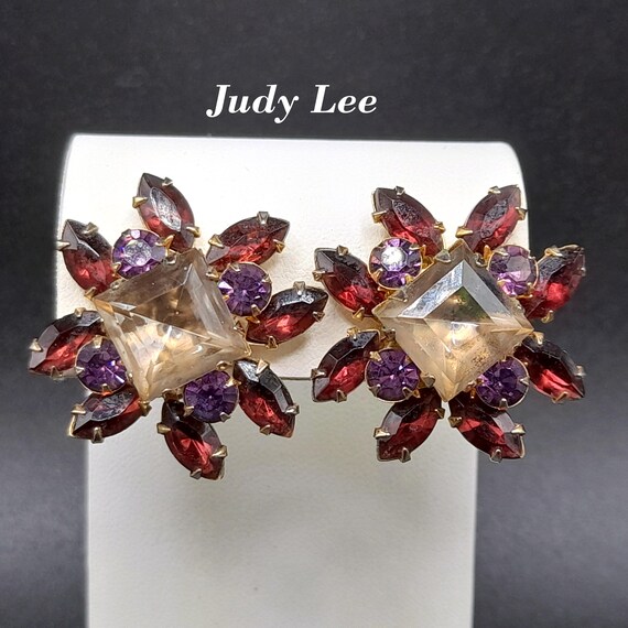Judy lee clip earrings clearance