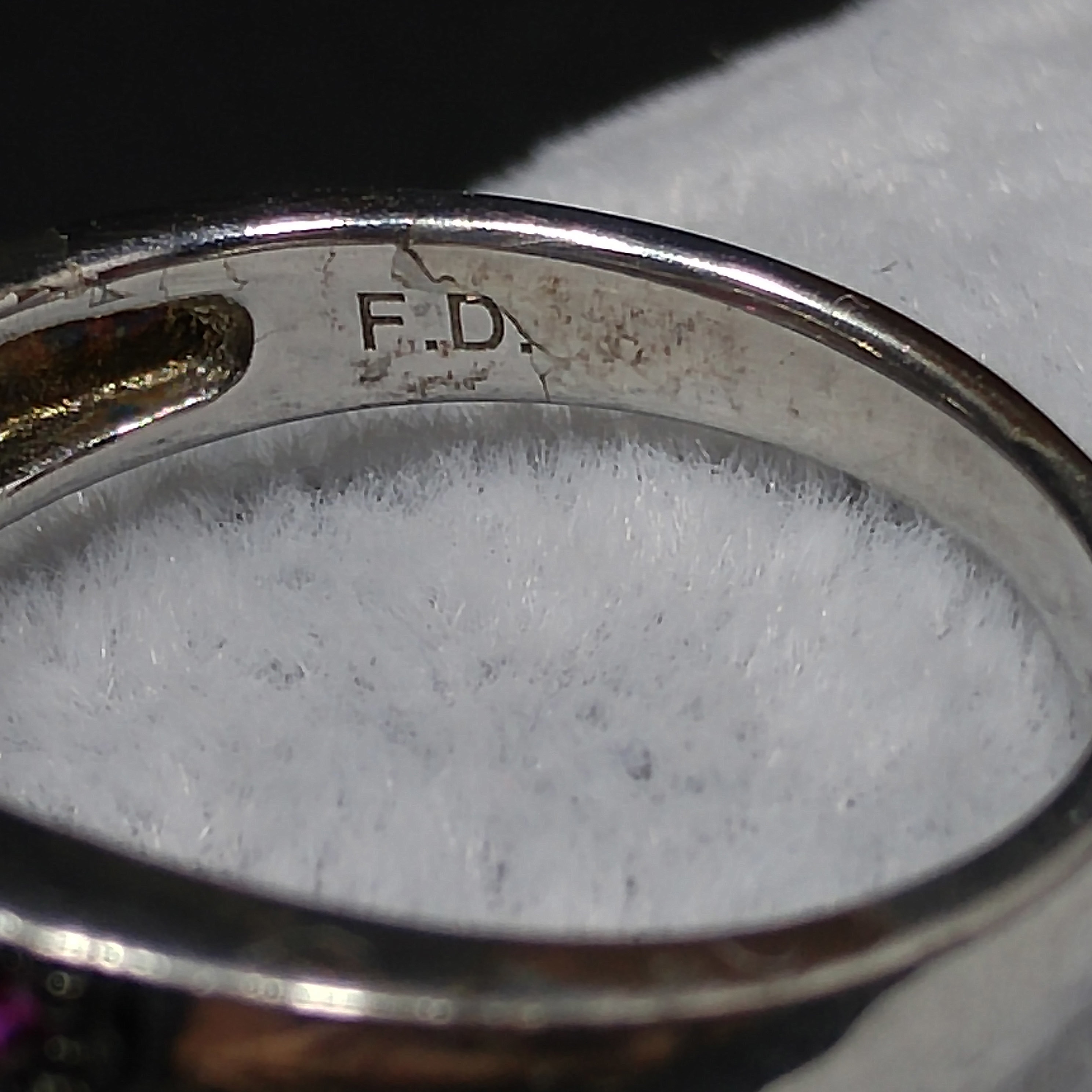 Fd stamped inside best sale ring