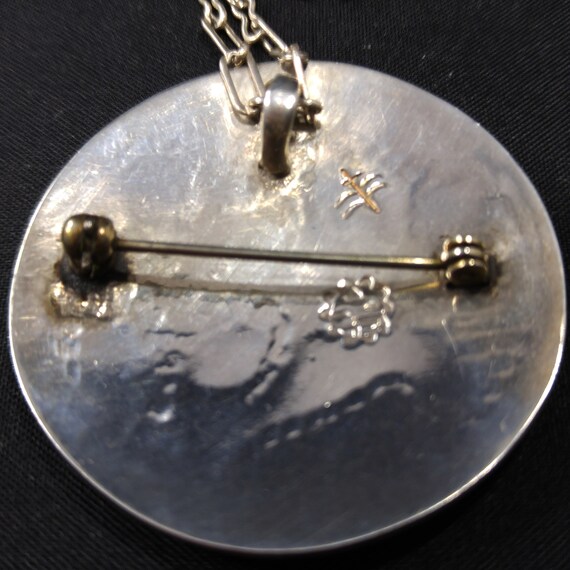 Vintage Hopi Kenneth Kuwanvayouma Pendant & Brooch, V… - Gem