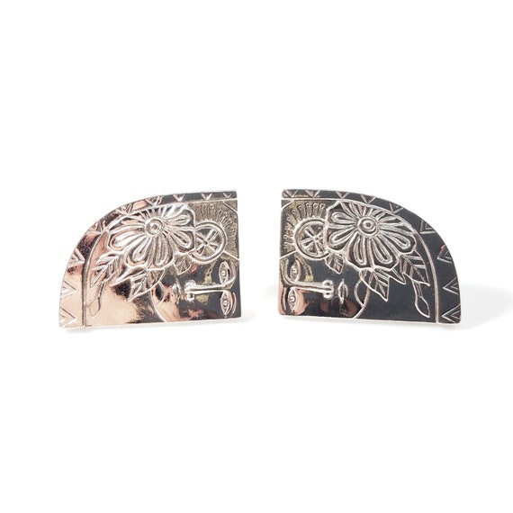 Vintage Laurel Burch Blossoming Woman Earrings, R… - image 8