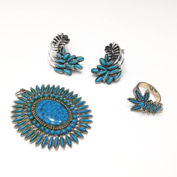Faux store turquoise jewelry