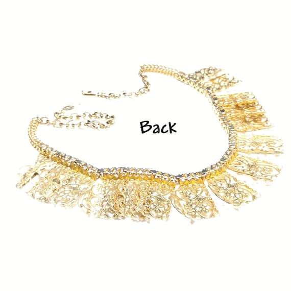 Sarah Coventry Necklace, "Chantilly Lace", Egypti… - image 7