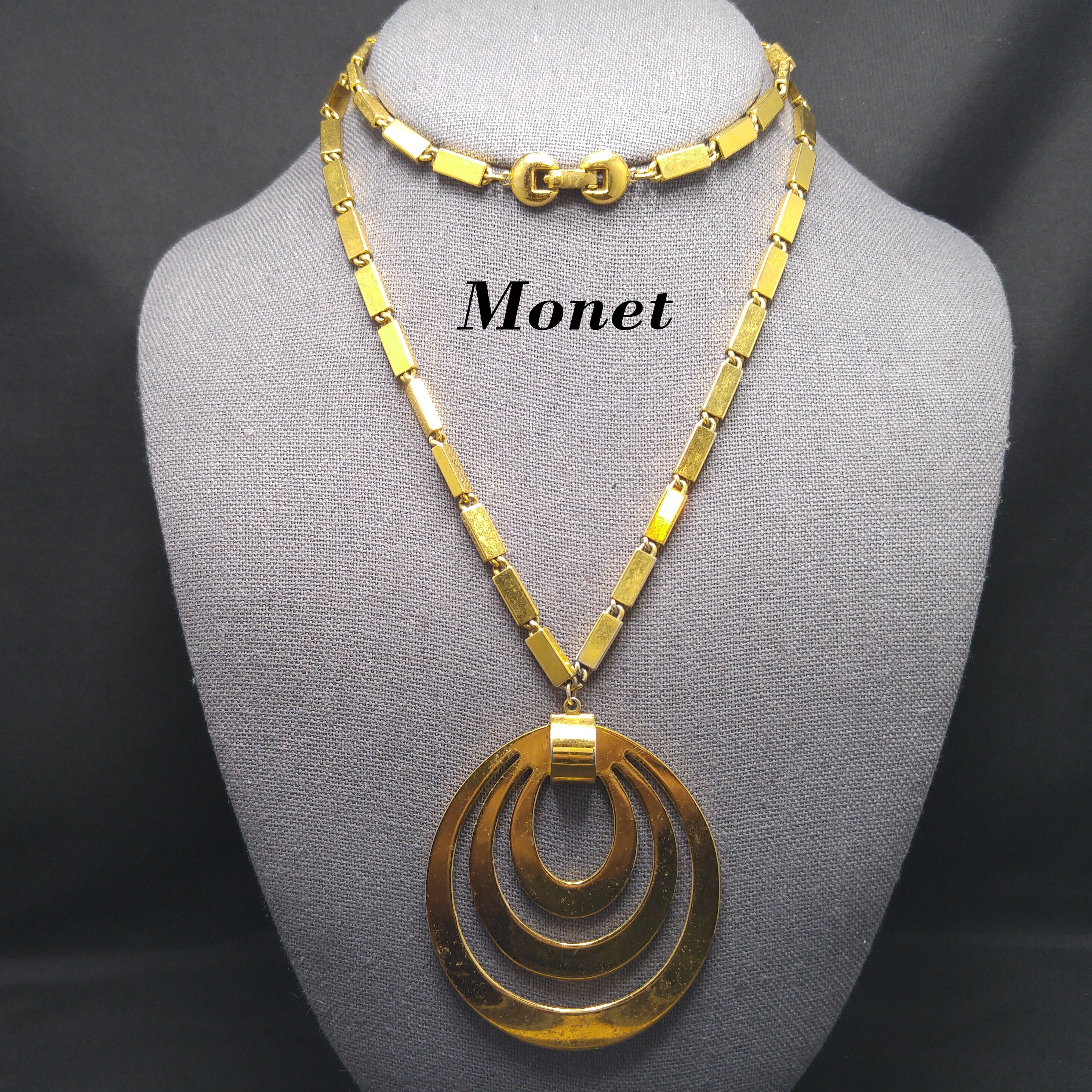 Money Pendant Necklace Gold Plated Book 