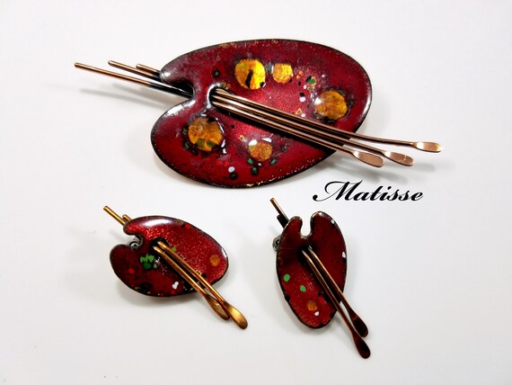 artist palette pin