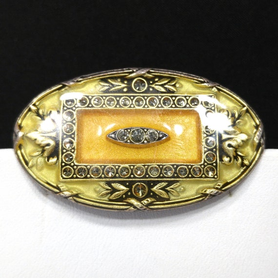 Catherine Popesco France Gold Brooch, Enamel Silver Plated, 1980s Vintage Jewelry - Etsy Catherine Popesco France Gold Brooch, Enamel Silver Plated, 1980s Vintage Jewelry - Etsy