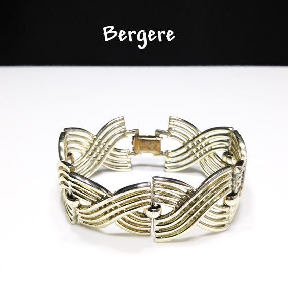 Bergere Bracelet, Mid Century Modern, 1950s Vinta… - image 1