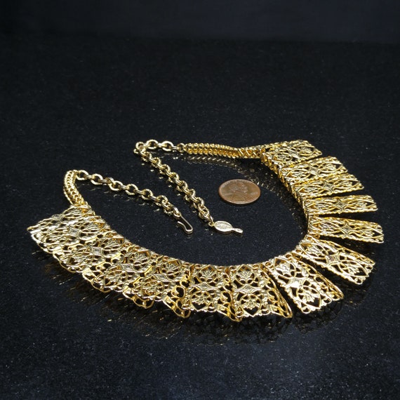 Sarah Coventry Necklace, "Chantilly Lace", Egypti… - image 4