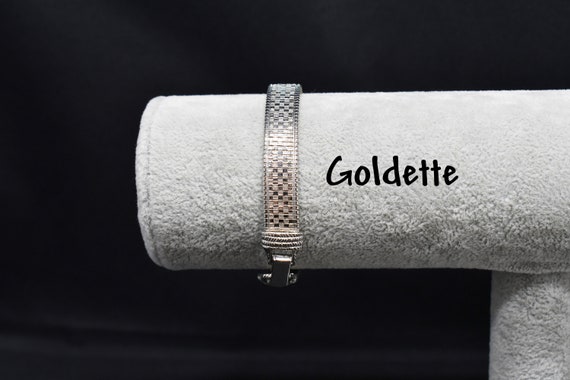 Goldette silver bracelet outlet