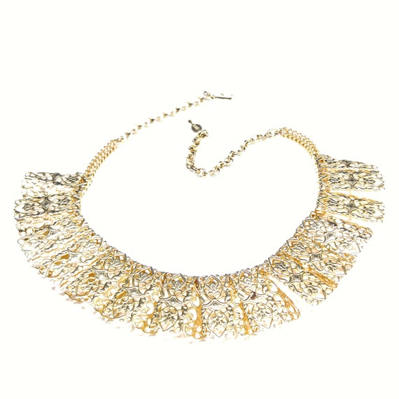 Sarah Coventry Necklace, "Chantilly Lace", Egypti… - image 8