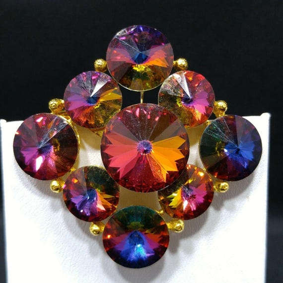 Unsigned Weiss Attributed “Passion” Rivoli Rhines… - image 7