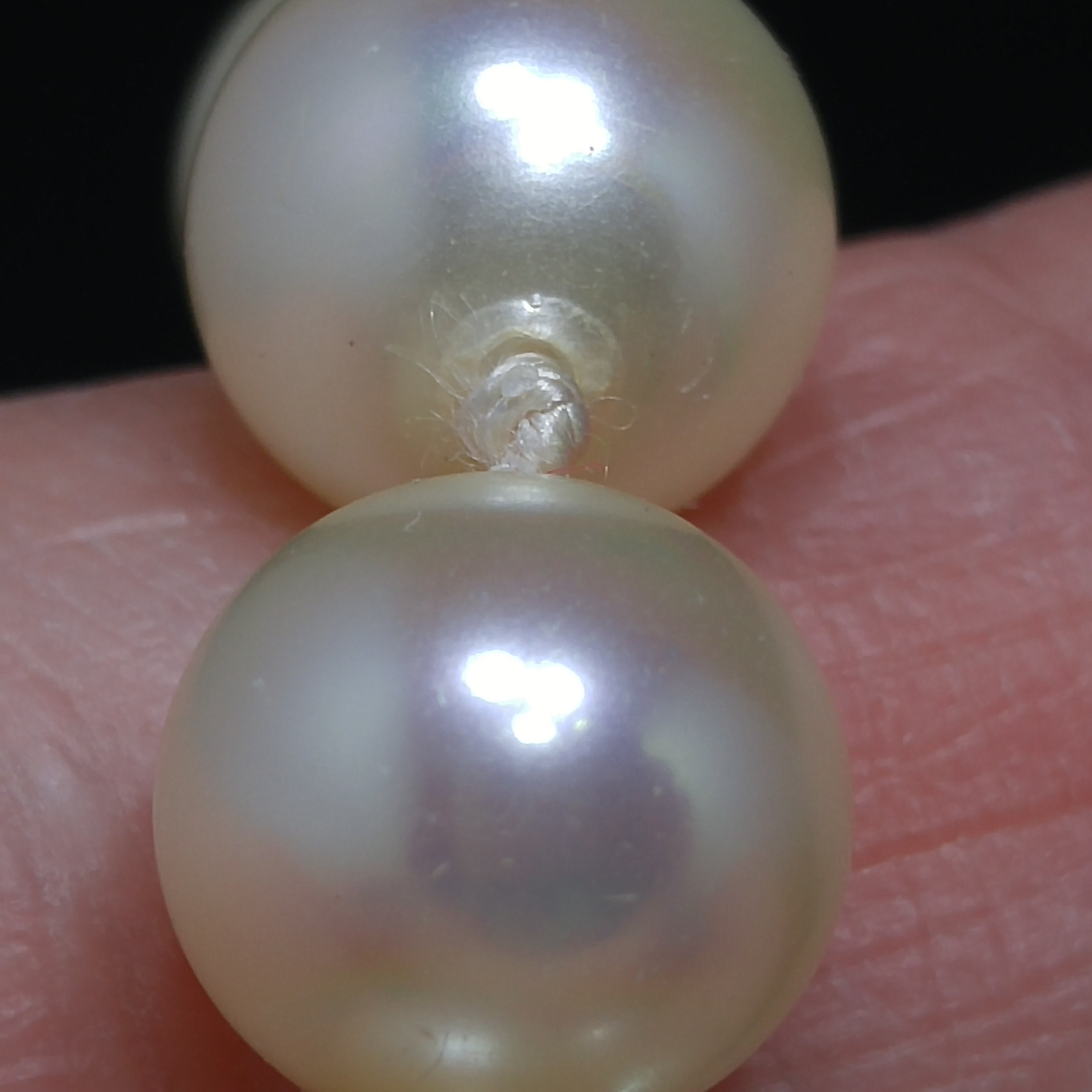 Ciner Hand Knotted Japanese Faux Pearl Necklace, Seed Pearl Ciner Hand Knotted Japanese Faux Pearl Necklace, Seed Pearl