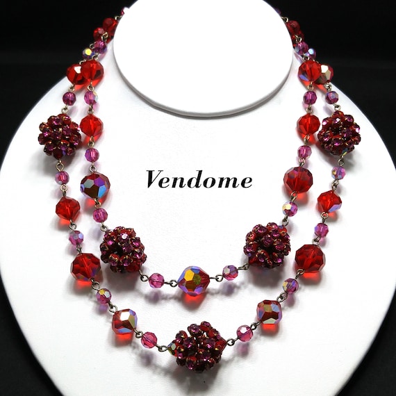 Vendome Red Crystal